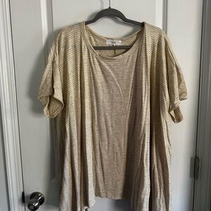 TALULAH Cream Textured Knit Top